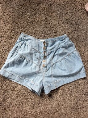 Stitch & Co Light Blue Denim Shorts